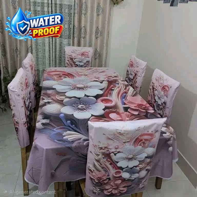 Water Proof Dining Cover Set