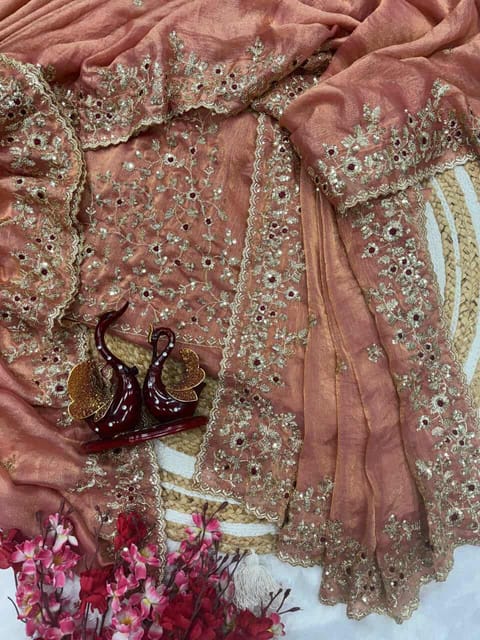 Indian Fendi Silk Saree Collection