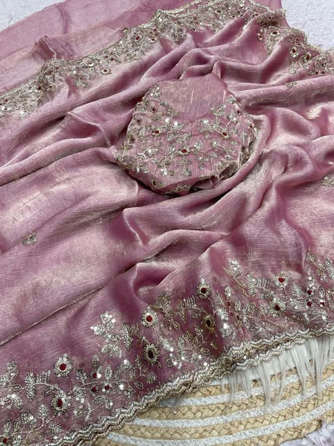 Indian Fendi Silk Saree Collection