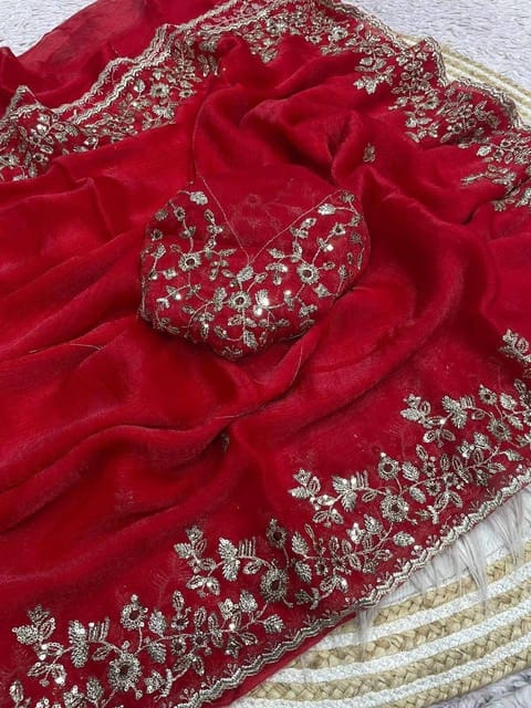 Indian Fendi Silk Saree Collection