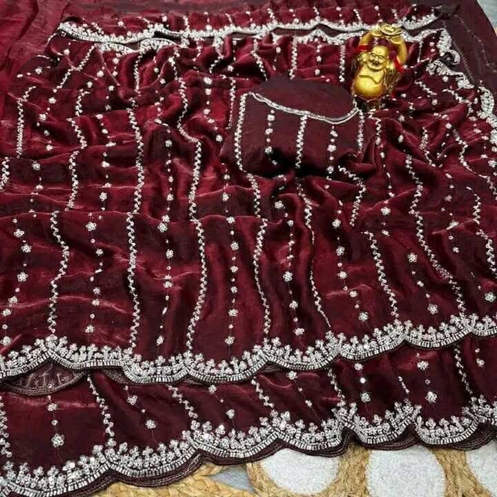 Indian Fendi Silk Saree Collection