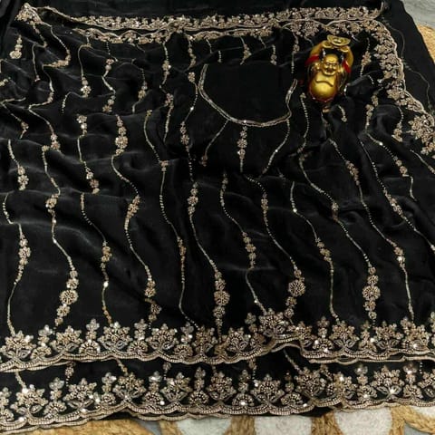 Indian Fendi Silk Saree Collection