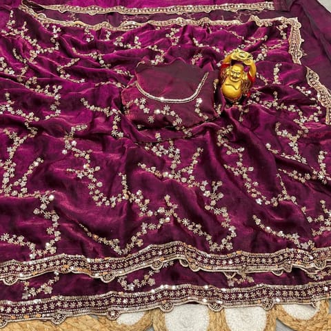 Indian Fendi Silk Saree Collection