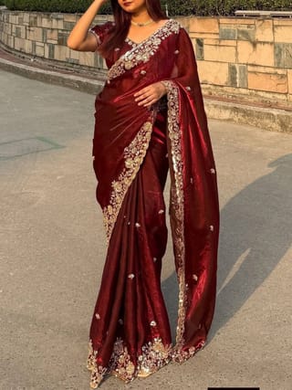 Indian Fendi Silk Saree Collection 2