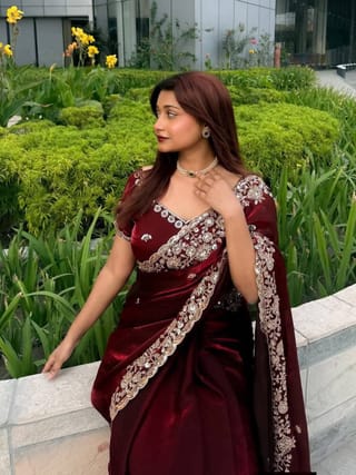 Indian Fendi Silk Saree Collection 2
