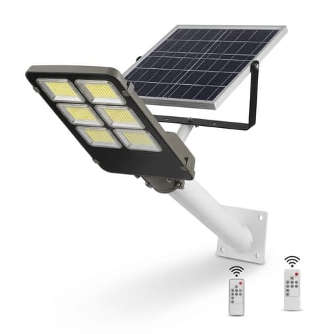 Outdoor LED Solar Street LightRemote Control – Dusk to Dawn Solar Flood Lamp 300 Watt
