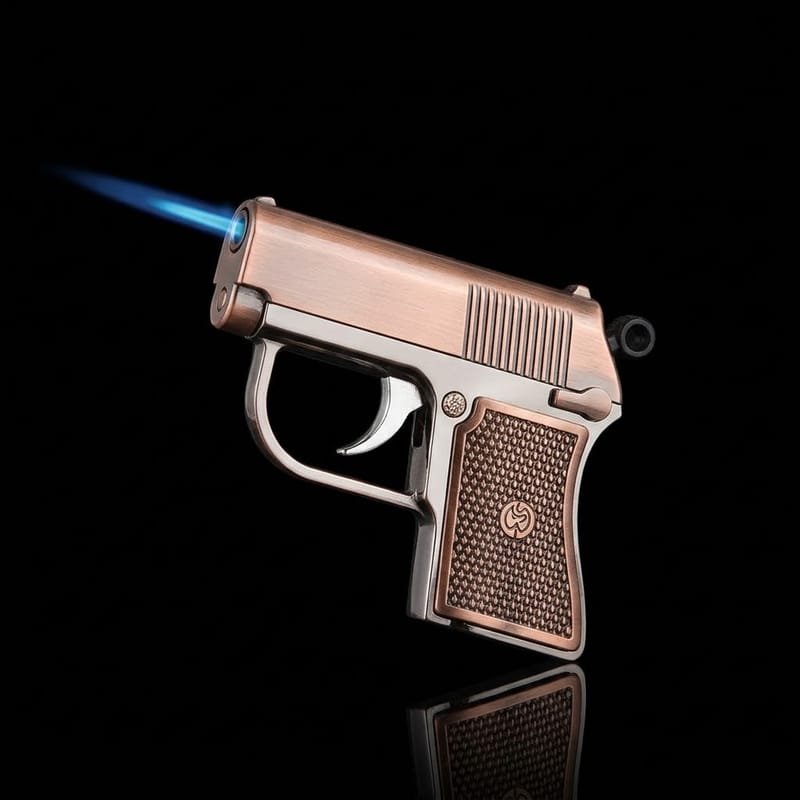 Mini Gun Shape Jet Flame Gas Lighter