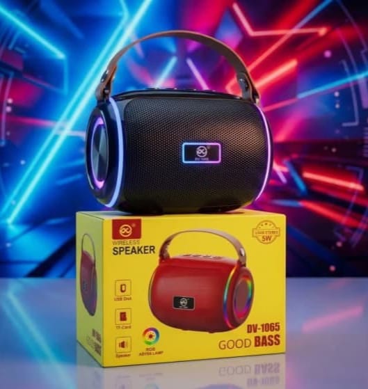 đ DV-1065 Portable Mini Bluetooth Speaker with RGB Light đĩ