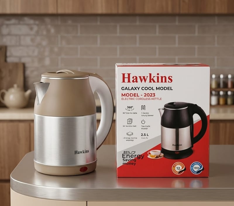 Hawkins Galaxy Cool Model-2023 Electric Cordless Kettle
