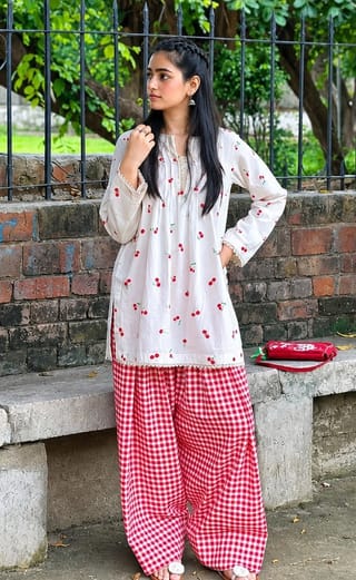 Printed Cotton Two Piece 2