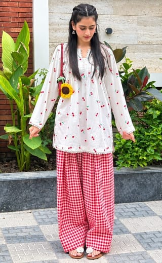 Printed Cotton Two Piece 3