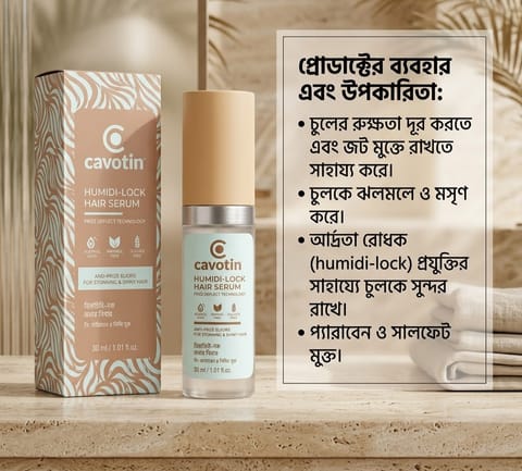 Cavotin Humidi-Lock Hair Serum 50ml