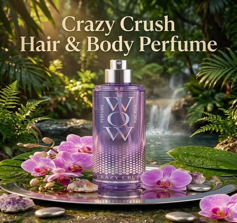 WOW Crazy Crush Hair & Body Perfume 100ml