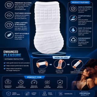 Reusable Silicon Magic Condom 2