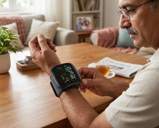 Automatic Wrist Blood Pressure Monitor with Voice Broadcast 2