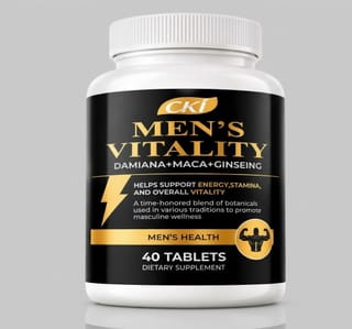 CKI Men’s Vitality with Damiana+Maca+Ginseng for Men’s Health 40 Tablets 2