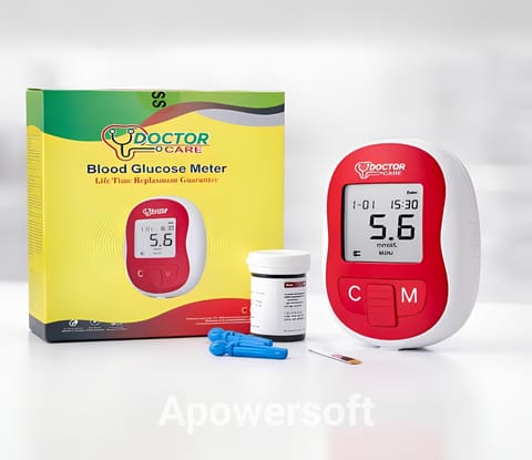 Doctor Care Blood Glucose Meter with 10 Strip