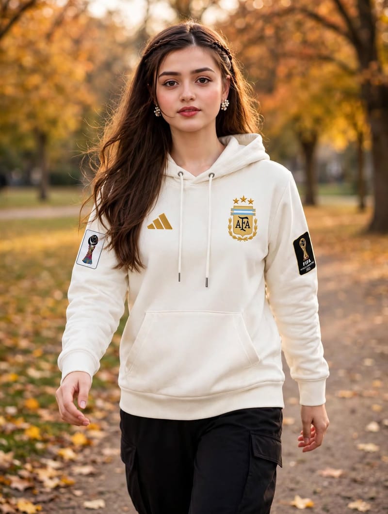 Premium Stylish Ladies World Cup Hoodie