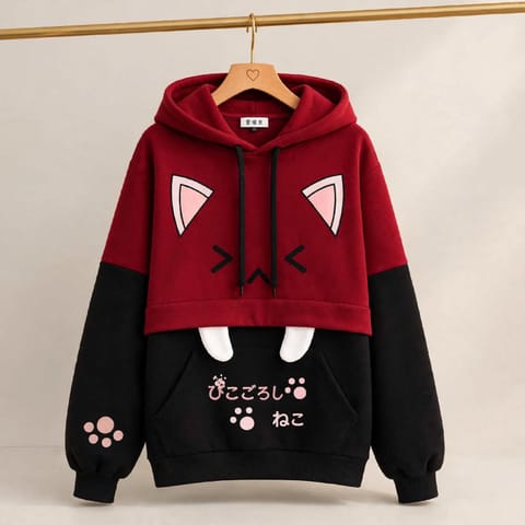 Ladies Stylish Trendy Hoodie