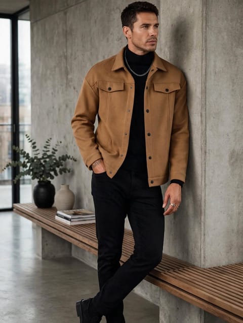 Chinese Winter Shacket Jacket