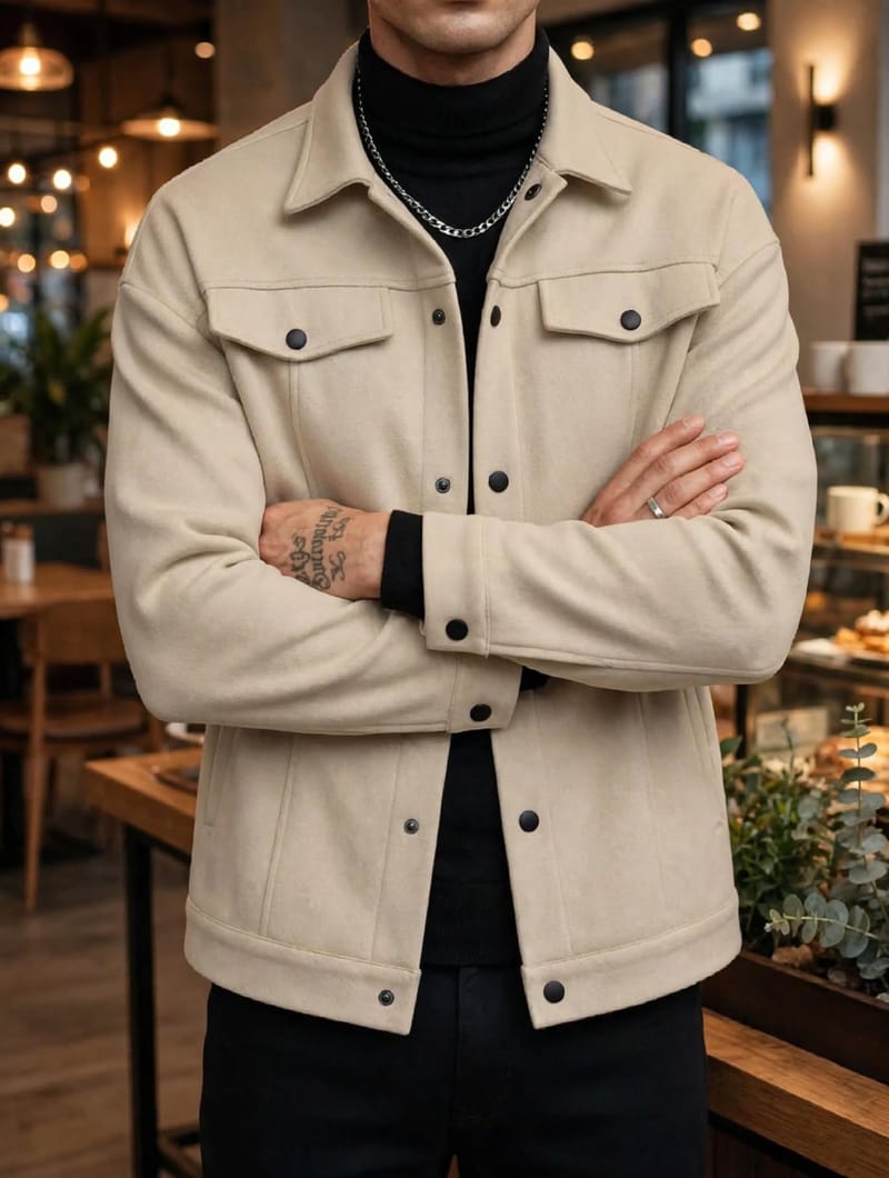 Chinese Winter Shacket Jacket
