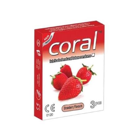 Sensation Super Dotted Condoms-Strawberry