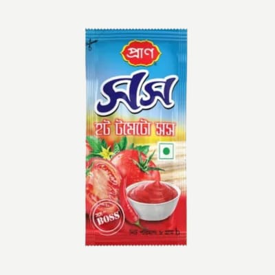 প্রাণ হট টমেটো সস মিনি ৮ গ্রাম