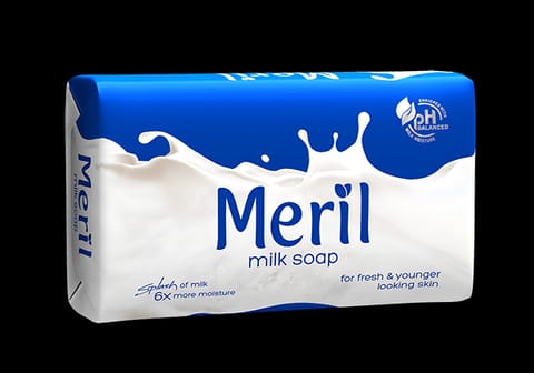 মেরিল মিল্ক সোপ বার (pure milk)