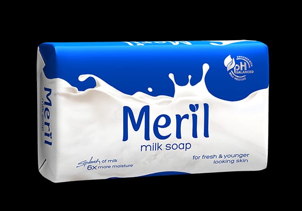 মেরিল মিল্ক সোপ বার (pure milk)