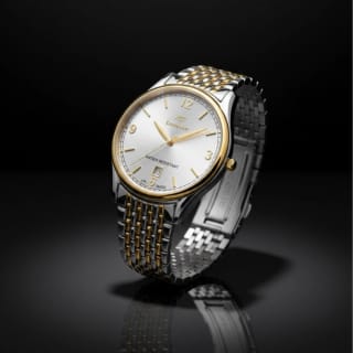 Laurine 284 Two Tone White Luxury Watch. 4