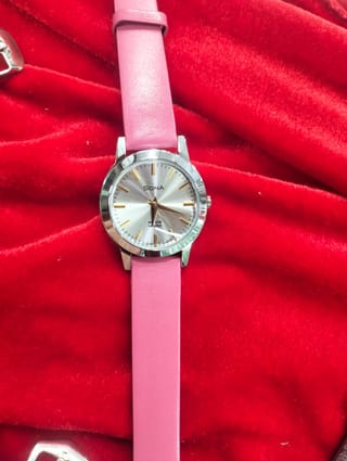 SONA Ladies Classic Leather Watch – 1 Year Warranty 4