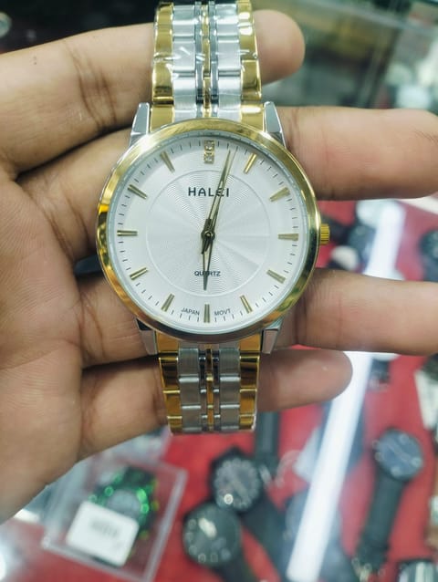 Halei 552M Stainless Steel Watch — men's