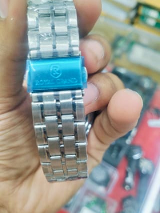 Royal Grand 5516M Blue Dial Stainless Steel Watch 2