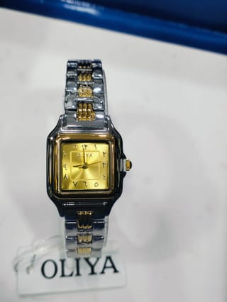 OLIYA 6896  Women's Square Dial Analog Watch – Elegant Metal Bracelet Collection 4