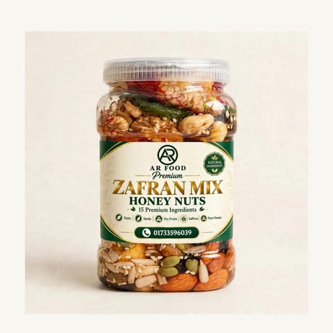 Premium Zafran Mix Honey Nuts 500g