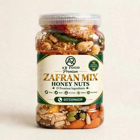 Premium Zafran Mix Honey Nuts 1kg