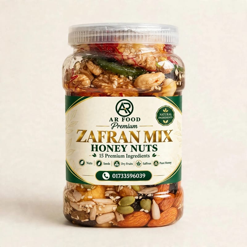 Premium Zafran Mix Honey Nuts 1kg