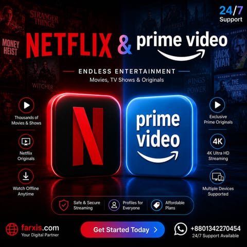 Netflix + Prime Video Combo