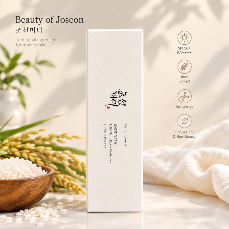 Beauty of Joseon Relief Sun: Rice + Probiotics SPF50+ PA++++ — 50ml