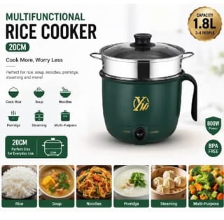 Electric Cooker Panci 1.8L 2